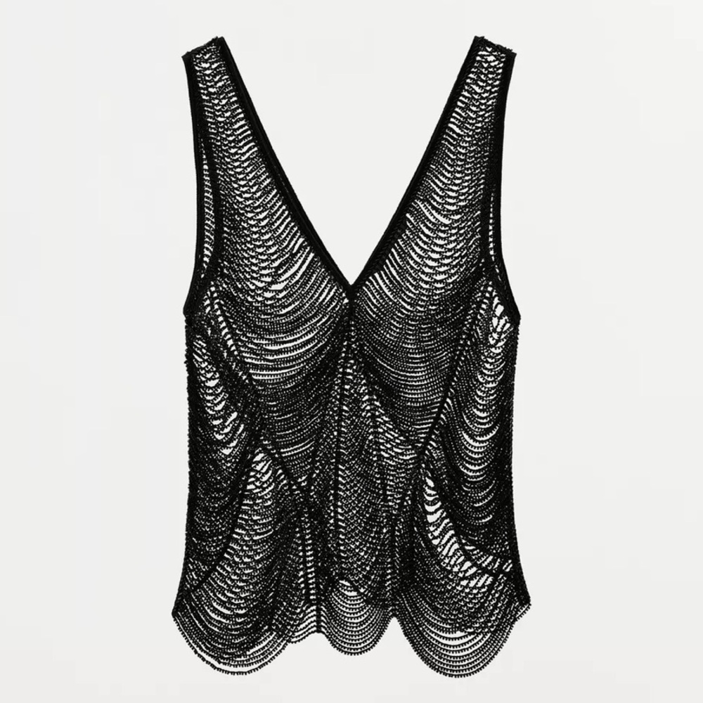 Zara BEADED TOP ZW COLLECTION - Picture 6 of 16